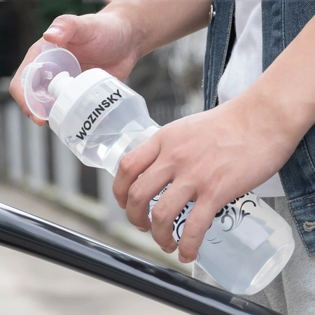 Bidon rowerowy HBR-01 750ml - transparentny
