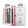 Ferrari FESSIHCP12SBK iPhone 12 mini 5,4" czarny/black hardcase On Track Silicone