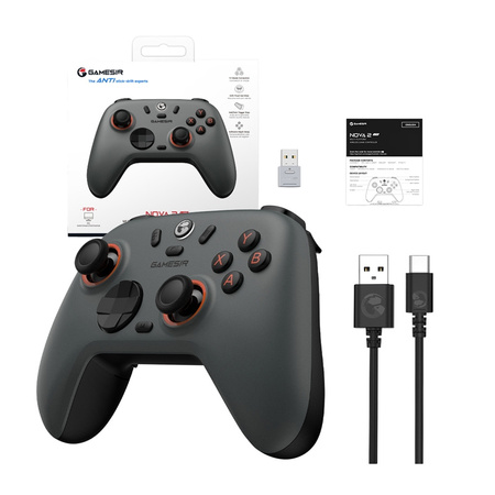 Kontroler bezprzewodowy GameSir Nova 2 Lite (szary)