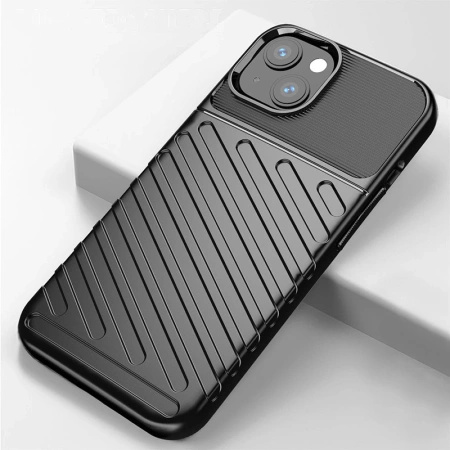HURTEL ELASTYCZNE POKROWIEC THUNDER CASE DO IPHONE 13 MINI OCHRONA PANCERNA