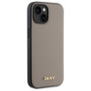 DKNY ETUI HARDCASE DO IPHONE 15 6.1 Z LOGO METALOWYM I DO MAGSAFE BEŻOWE