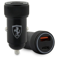 FERRARI ŁADOWARKA SAMOCHODOWA USB-C DO IPHONE 12 13 14 15 SZYBKIE ŁADOWANIE