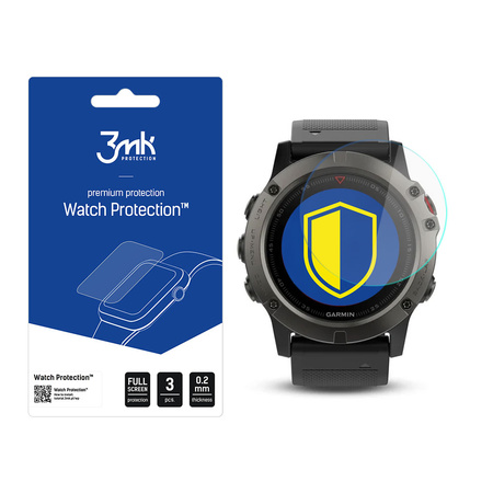 3MK SZKŁO HYBRYDOWE DO GARMIN FENIX 5X 51 MM FLEXIBLEGLASS LITE OCHRONA