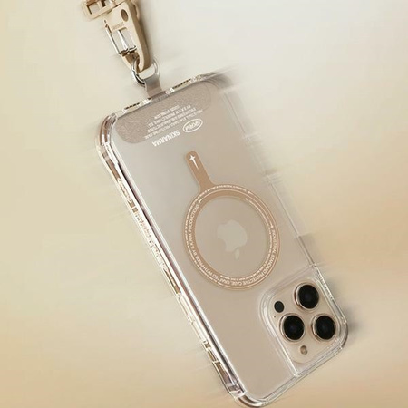 Skinarma etui Saido iPhone 16 Pro Max    6.9 Magnetic Charging szampański/champagne