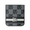 DKNY ETUI DO SAMSUNG Z FLIP 6 F74 Z PASKIEM SKÓRZANYM CHEQUERED STRIPES