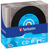 VERBATIM PŁYTA CD-R 700MB DO KOMPUTERA DATA VINYL 10 SZTUK SLIM OPAKOWANIE