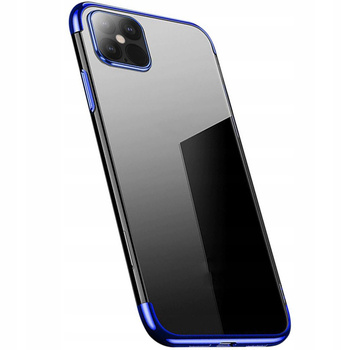 HURTEL CLEAR COLOR CASE POKROWIEC Z RAMKĄ DO SAMSUNG GALAXY S21 ULTRA 5G