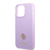 Etui Guess GUHCP13LPS4MU na iPhone 13 Pro / 13 purpurowy/purple hardcase Saffiano 4G Small Metal Logo