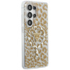 Etui Guess IML Leopard Print Triangle    MagSafe do Samsung Galaxy S26 Ultra brązowy