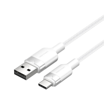 VENTION KABEL USB 2.0 A DO USB-C 3A DO TELEFONÓW 1M Z FUNKCJĄ FAST CHARGING