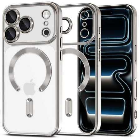 TECH-PROTECT MAGFLEX MAGSAFE IPHONE 17 PRO SHINY SILVER