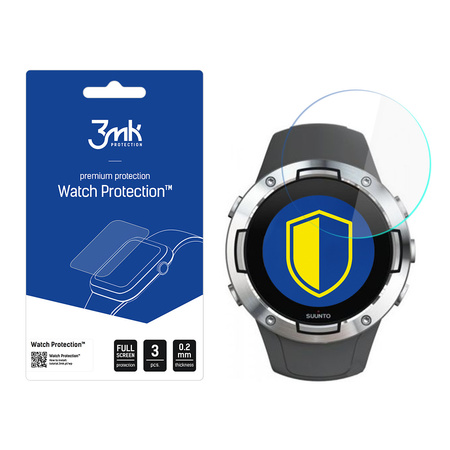 3MK SZKŁO OCHRONNE DO SUUNTO 5 FLEXIBLEGLASS Z OCHRONA