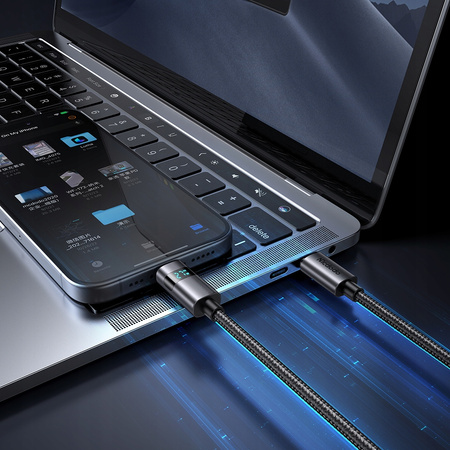 MCDODO CABLE WITH DISPLAY USB-C FAST CHARGING USB TYPE C 5A 100W 1M