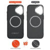 TECH-PROTECT ETUI ION CARBON MAGSAFE DO IPHONE 17 OCHRONA Z KARBONOWYM