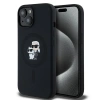 KARL LAGERFELD ETUI SILICONE KARL&CHOUPETTE DO IPHONE 15 PLUS 6,7