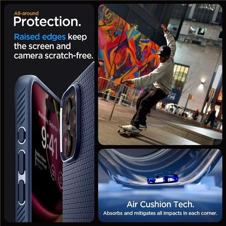SPIGEN LIQUID AIR IPHONE 15 PRO MAX NAVY BLUE