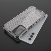 HURTEL ETUI HONEYCOMB DO SAMSUNG GALAXY A32 5G Z ŻELOWĄ RAMKĄ PRZEZROCZYSTE