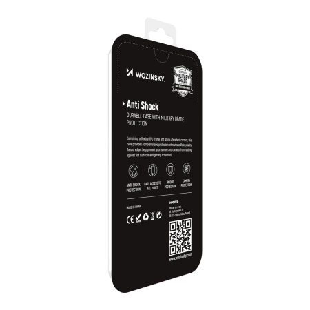 WOZINSKY POKROWIEC OCHRONNY DO SAMSUNG GALAXY A73 ANTI SHOCK PRZEZROCZYSTY