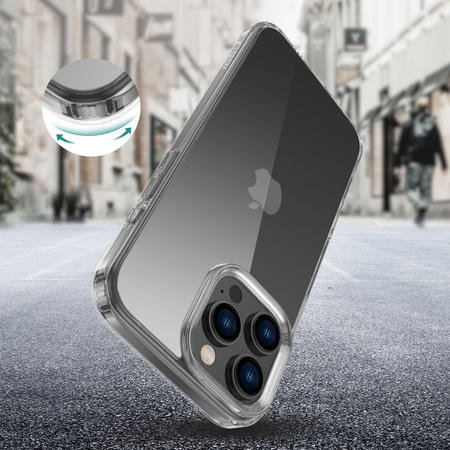 TECH-PROTECT ETUI FLEXAIR HYBRID DO IPHONE 16 PRO MAX PRZEZROCZYSTE OCHRONA