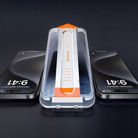 MCDODO EZ PASTE TEMPERED GLASS PRIVACY GLASS FOR IPHONE 16