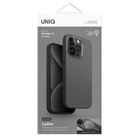 UNIQ ETUI LYDEN DS DO IPHONE 15 PRO MAX 6.7 MAGCLICK CHARGING OCHRONNE
