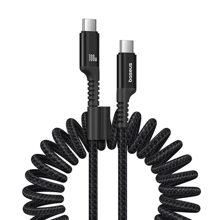 BASEUS KABEL USB-C DO USB-C 100W 1M DO TELEFONÓW SZYBKIE ŁADOWANIE FISH-EYE