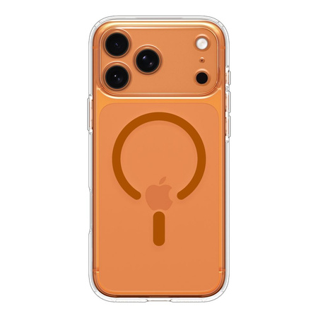 SPIGEN ULTRA HYBRID MAG MAGSAFE IPHONE 17 PRO CLEAR/ORANGE