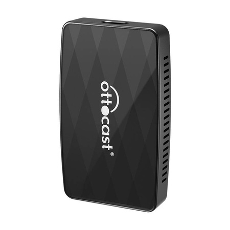 OTTOCAST ADAPTER DO CARPLAY ANDROID SAMOCHÓD 3W1 CZARNY WIELOFUNKCYJNY