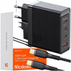 MCDODO FAST CHARGER GAN FOR MACBOOK 4X USB-C USB 100W CABLE 2M