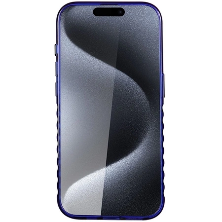 Etui Audi IML MagSafe na iPhone 15 Pro Max - niebieskie