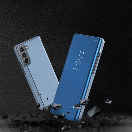 HURTEL CLEAR VIEW CASE ETUI DO SAMSUNG GALAXY S22+ Z KLAPKĄ I PODSTAWKĄ
