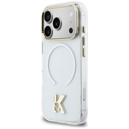 Etui Karl Lagerfeld IML K Head Logo      MagSafe do iPhone 17 Pro Max przezroczysty