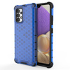 Honeycomb etui pancerny pokrowiec z żelową ramką Samsung Galaxy A03s niebieski