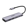 UGREEN ADAPTER 6W1 USB-C HDMI 2X USB-A 3.0 DO MACBOOKA IPHONE CZYTNIK SD TF