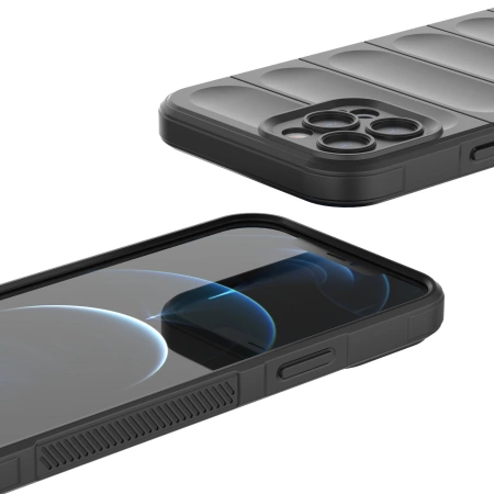 HURTEL ETUI DO IPHONE 12 PRO MAX MAGIC SHIELD PANCERNY ELASTYCZNY POKROWIEC