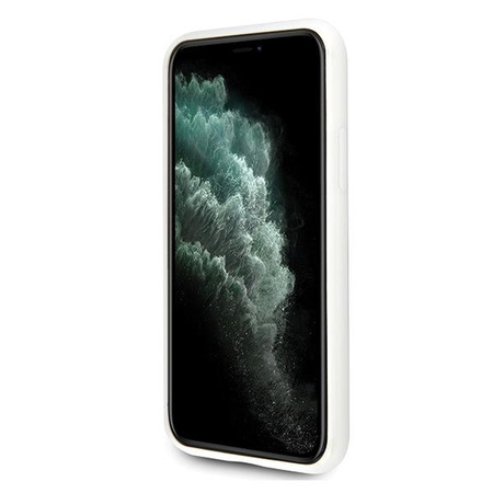 Etui U.S. Polo Assn. Tricolor Pattern Collection na iPhone 11 Pro - białe