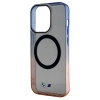 Etui BMW Gradient Bumper MagSafe na iPhone 15 Pro Max - szare