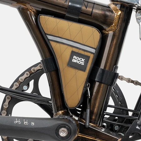 ROCKBROS TORBA TRÓJKĄTNA NA RAMĘ ROWEROWĄ 0,3L WODOODPORNA