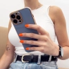 HURTEL POKROWIEC DO XIAOMI REDMI NOTE 11 PRO ETUI ŻELOWE Z RAMKĄ ZŁOTĄ