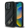 KARL LAGERFELD ETUI HARDCASE DO IPHONE 16 PRO QUILTED Z DEKORACYJNYM WZOREM