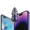 USAMS ŁADOWARKA SAMOCHODOWA C39 60W USB-C DO SAMOCHODÓW Z ŁADOWANIEM SZYBKO