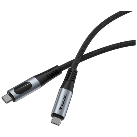 VERBATIM KABEL SYNC & CHARGE USB-C DO USB-C 40GB/S 240W DO TELEFONÓW