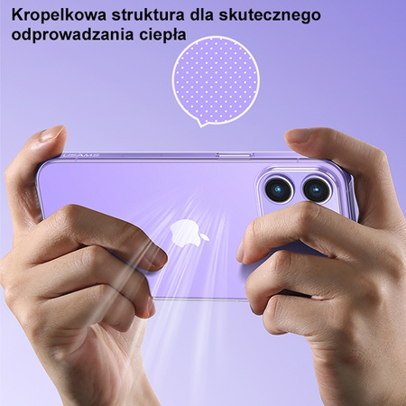 USAMS ETUI PRIMARY DO IPHONE 14 PRO MAX 6,7 TRANSPARENTNY POKROWIEC