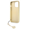 Etui Guess GUHCP13LGF4GBR na iPhone 13 Pro / 13 - brązowe 4G Charms Collection