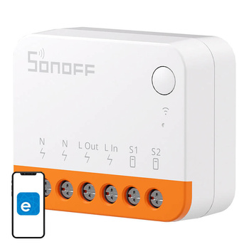 SONOFF INTELIGENTNY PRZEŁĄCZNIK MINI WIFI DO SMART HOME Z ZDALNYM DOSTĘPEM