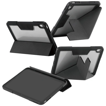 Etui Care by PanzerGlass Y fold do iPad 11" 2025 (11 gen.) - czarne