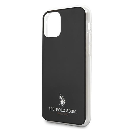 Etui U.S. Polo Assn. Shiny na iPhone 11 Pro Max - czarne Shiny