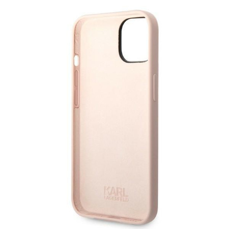 Karl Lagerfeld KLHCP14MSNCHBCP iPhone 14 Plus 6,7" hardcase różowy/pink Silicone Choupette