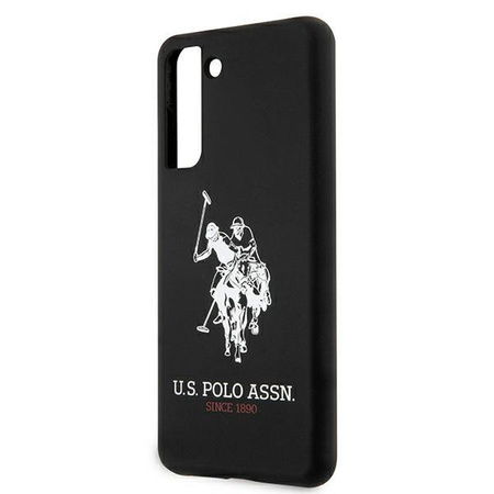 Etui U.S. Polo Assn. Silicone Logo na Samsung Galaxy S21+ - czarne