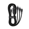BASEUS KABEL 3W1 USB-C DO LIGHTNING 1,5M DO IPHONE 12 13 14 100W Z 3 KABLAM